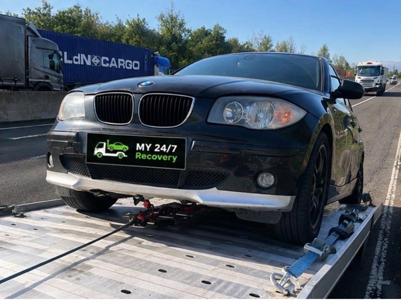 Motorway vehicle recovery near Doncaster by MY 24/7 Recovery